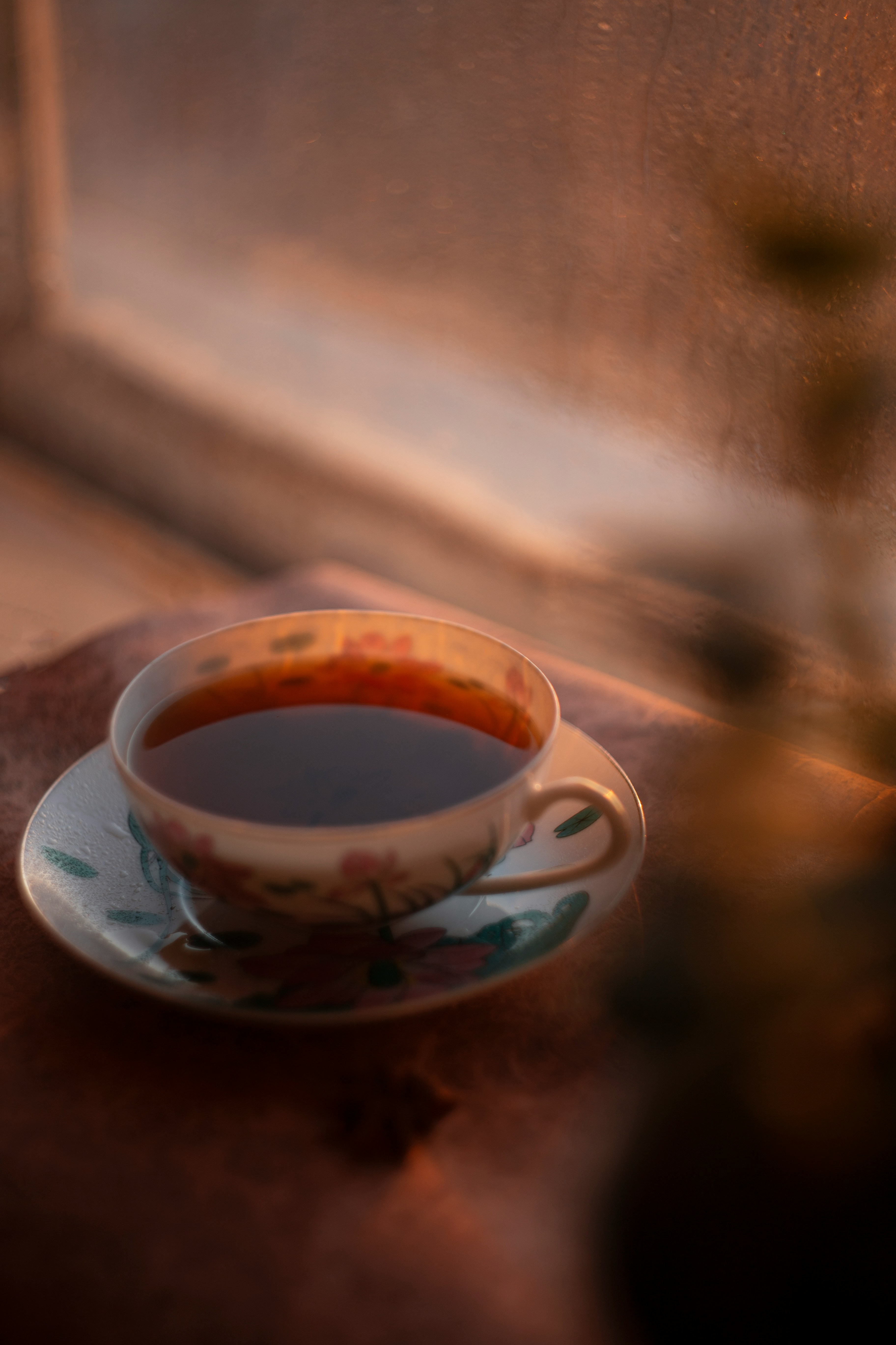 Sypaný čaj v průhledné konvičce